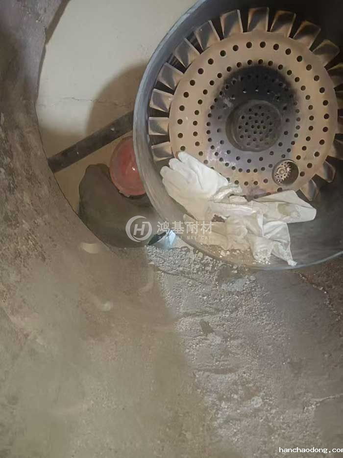 回转窑喷火口施工