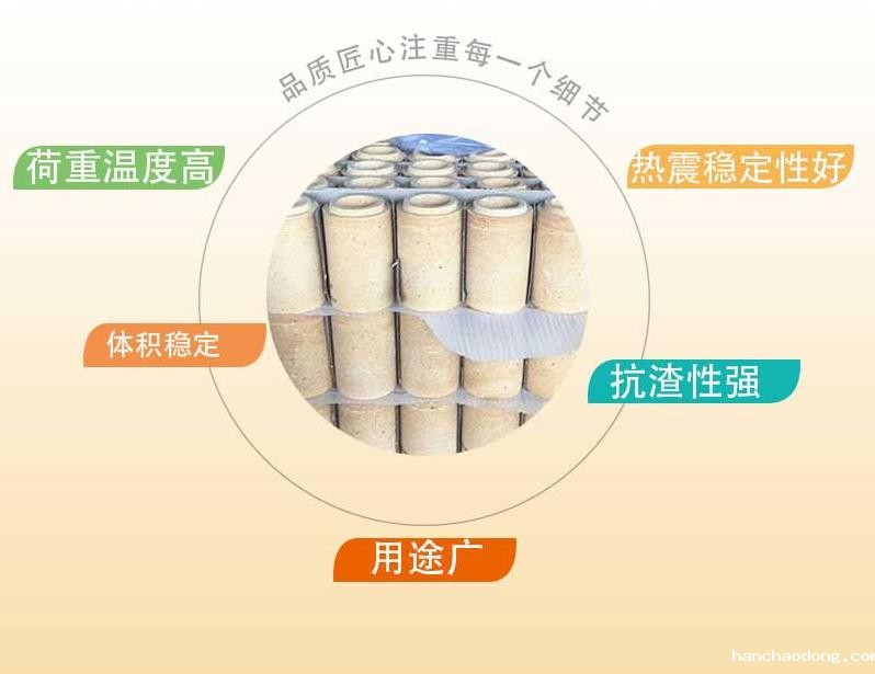 窑炉用各种耐火异形砖理化指标